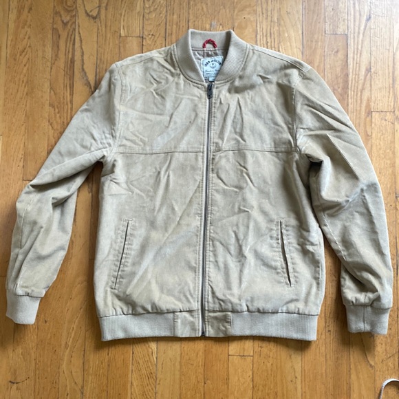 Iron and Resin corduroy bomber jacket size large - Picture 1 of 5